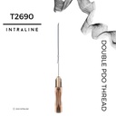 [T2690] Intraline PDO Thread T2690 - Double 26G 90/150mm 7-0,6-0 (20 pack)