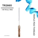 Intraline PDO Thread TR2660 - Triple 26G 60/90mm 3X7-0 (20 pack)