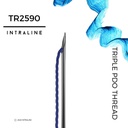 Intraline PDO Thread TR2590 - Triple 25G 90/150mm 2X6-0,7-0 (20 pack)