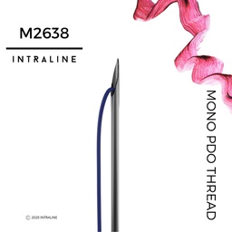 [M2638-20] Intraline PDO Thread M2638 - Mono 26G 38/50mm 5-0 (20 pack)