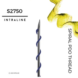 [S2750-20] Intraline PDO Thread S2750 - Spiral 27G 50/70mm 5-0 (20 pack)