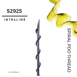 [S2925-20] Intraline PDO Thread S2925 - Spiral 29G 25/30mm 6-0 (20 pack)