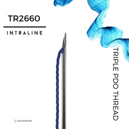 [TR2660-20] Intraline PDO Thread TR2660 - Triple 26G 60/90mm 3X7-0 (20 pack)