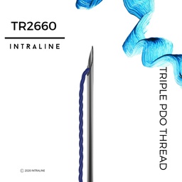 [TR2660-20] Intraline PDO Thread TR2660 - Triple 26G 60/90mm 3X7-0 (20 pack)